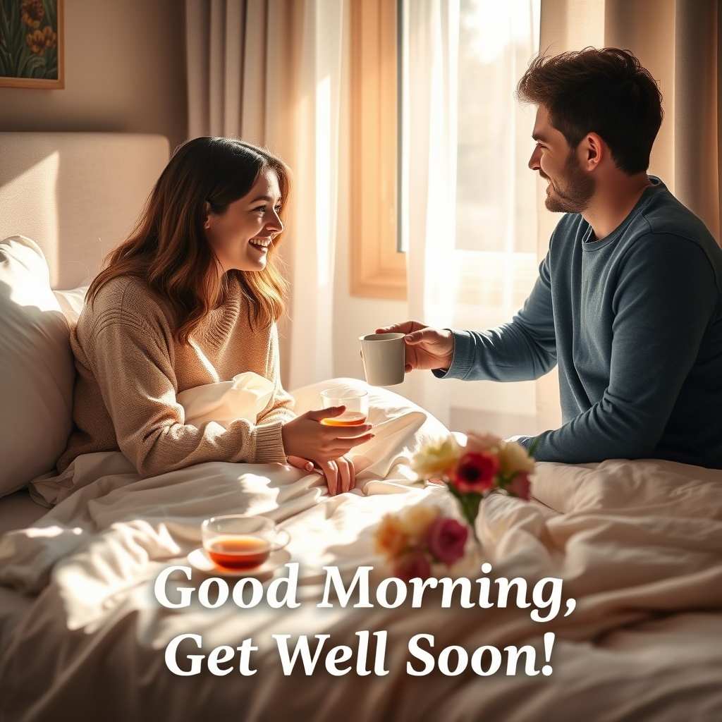 Good Morning Message for a Friend Who is Sick