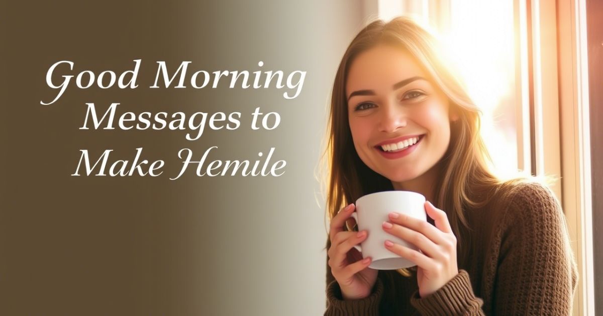 Long Good Morning Messages to Make Her Smile