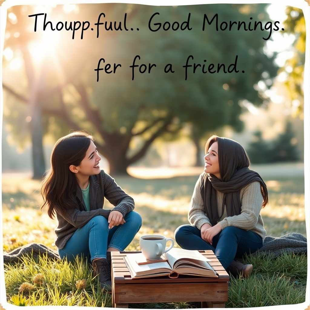 Thoughtful Good Morning Messages for a Friend