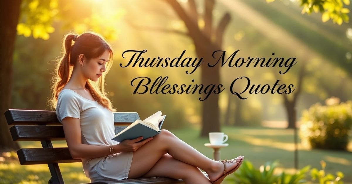 Thursday Morning Blessings Quotes