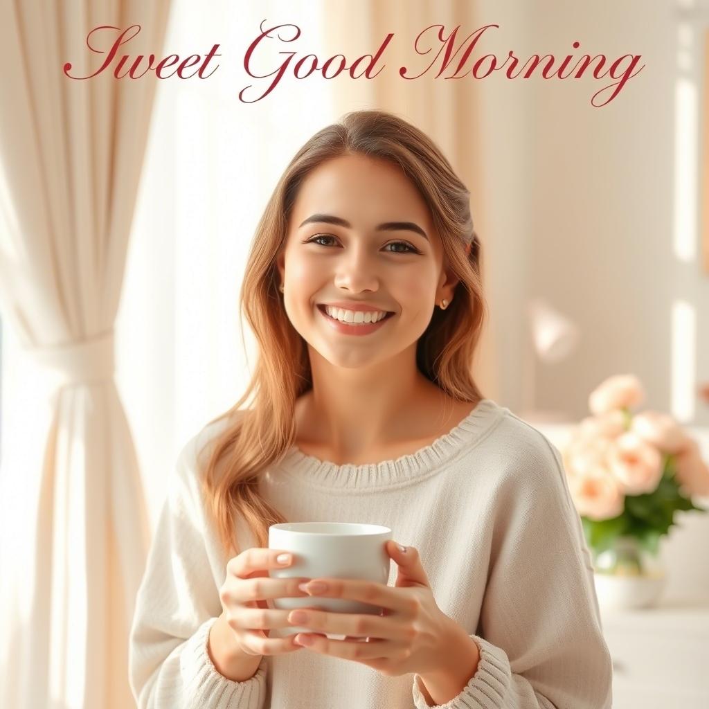 What is a Sweet Good Morning Prayer to Make Her Feel Happy?