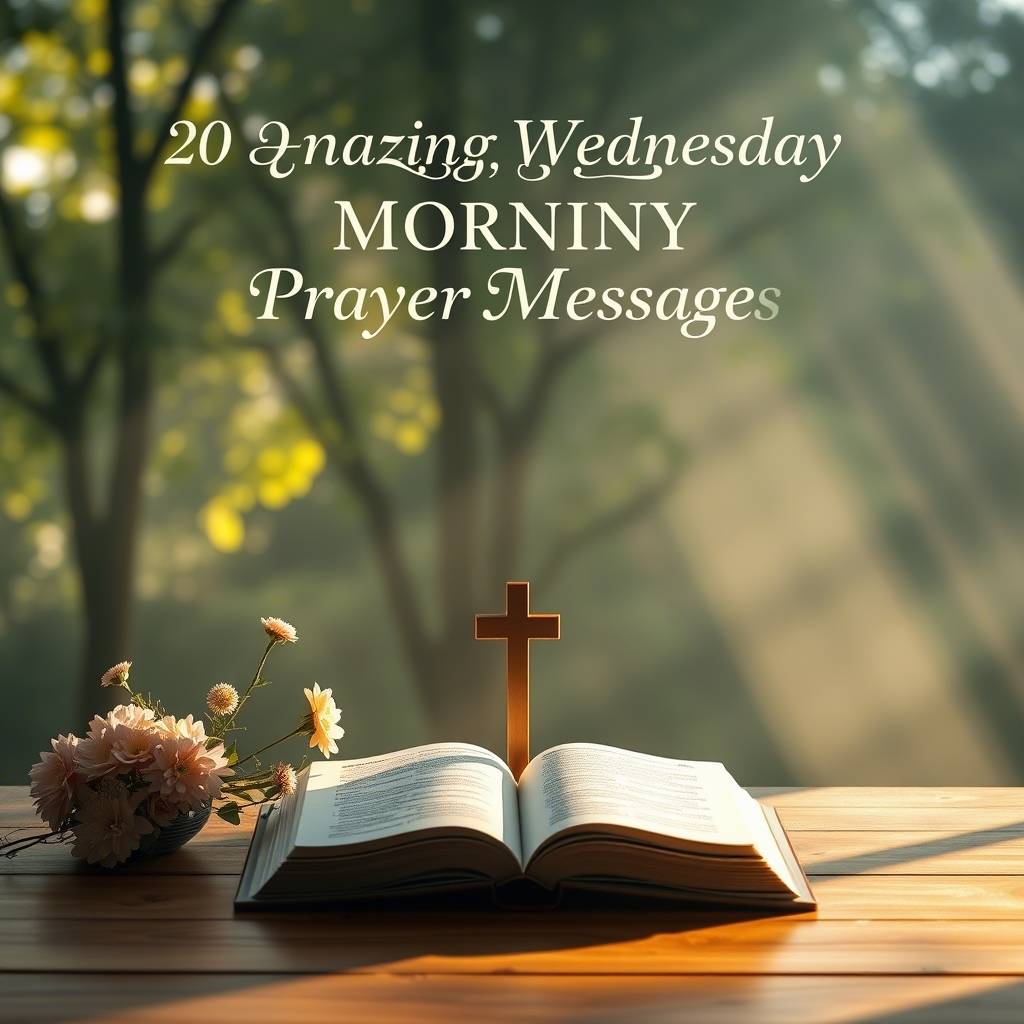 20 Amazing Wednesday Morning Prayer Message