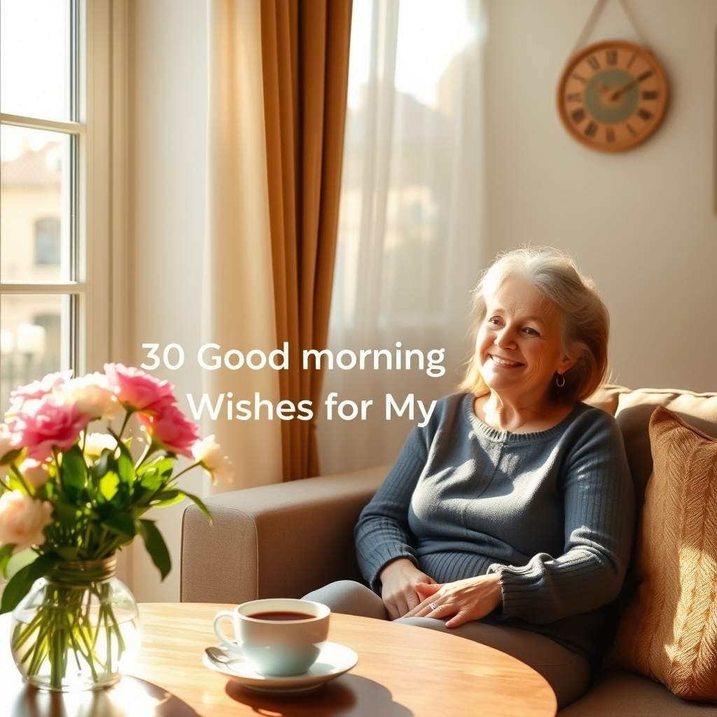 30 Good Morning Messages and Wishes for My Moms