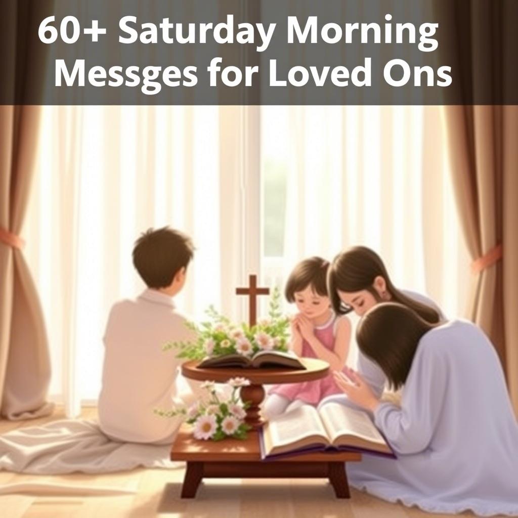 60+ Saturday Morning Prayer Messages for Loved Ones