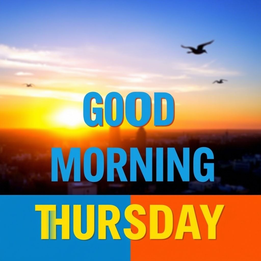Inspiring Good Morning Thursday Quotes