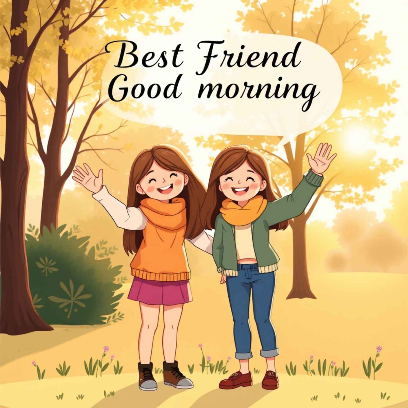 Best Friend Good Morning Quotes