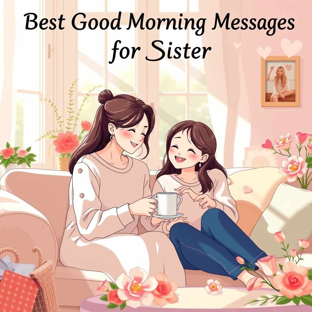Best Good Morning Messages for Sister