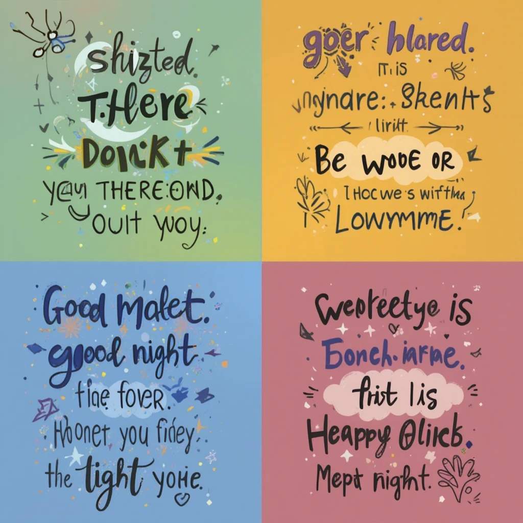 Fun and Light-hearted Good Night Messages