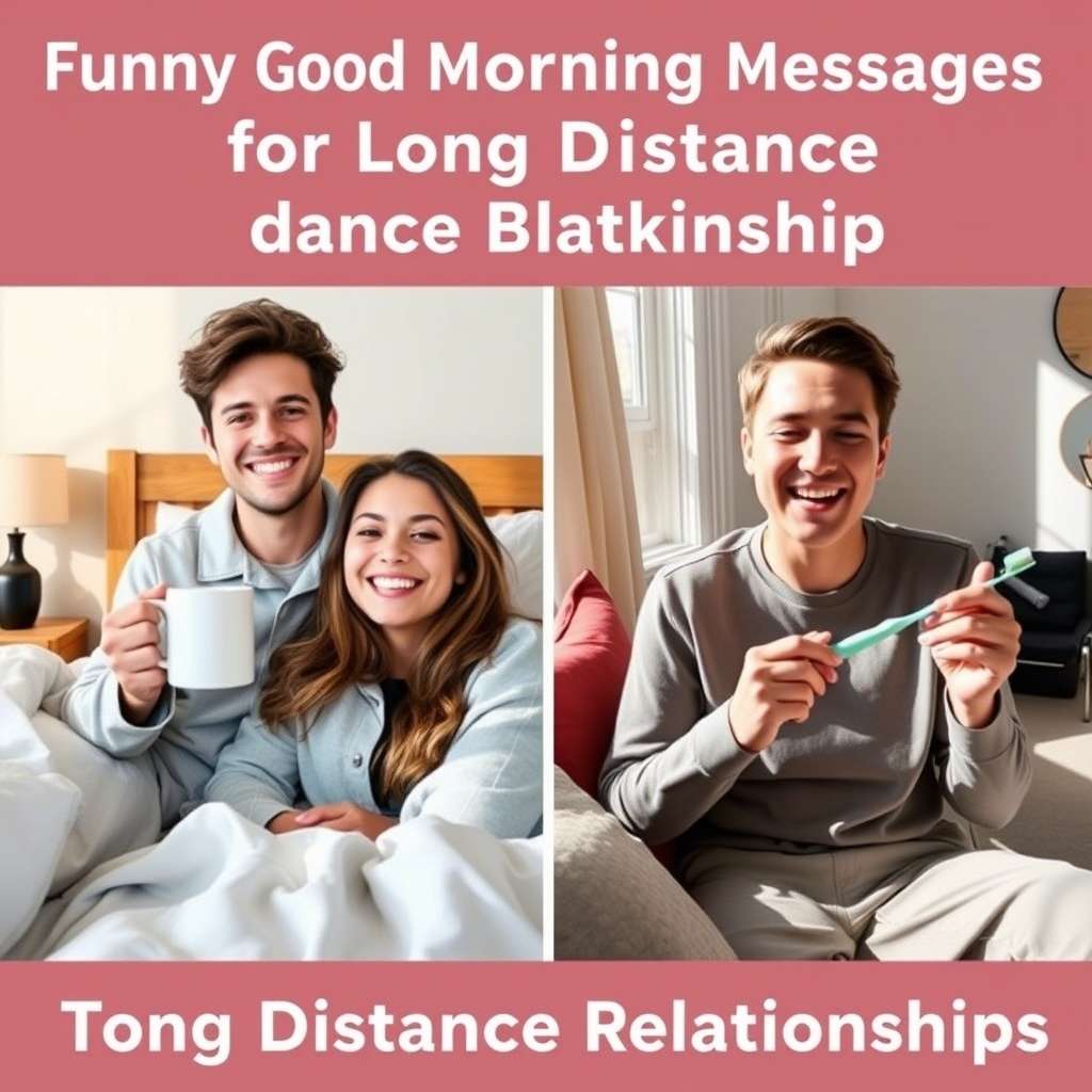 Funny Good Morning Messages for Long Distance Relationships