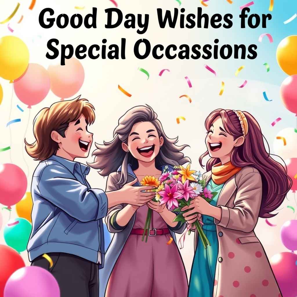 Good Day Wishes for Special Occasions