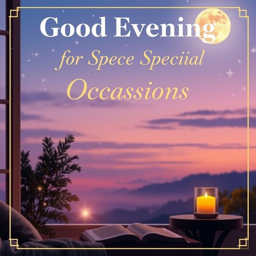 Good Evening Messages for Special Occasions