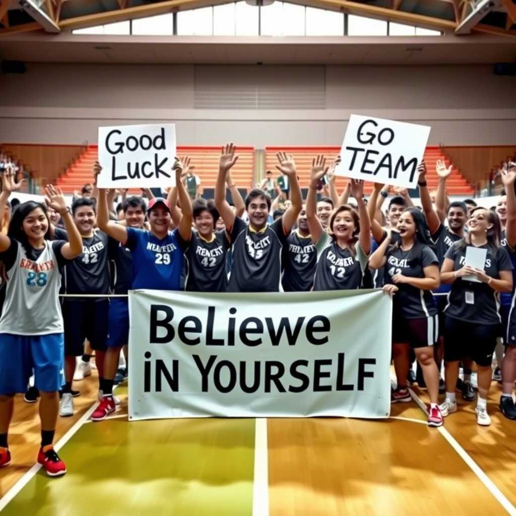 Good Luck Wishes for Team Competitions