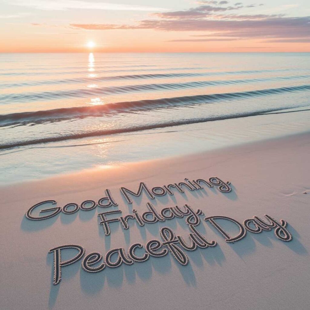 Good Morning Friday Peaceful Quotes