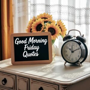 Good Morning Friday Quotes