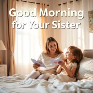 Good Morning Messages for Your Sister
