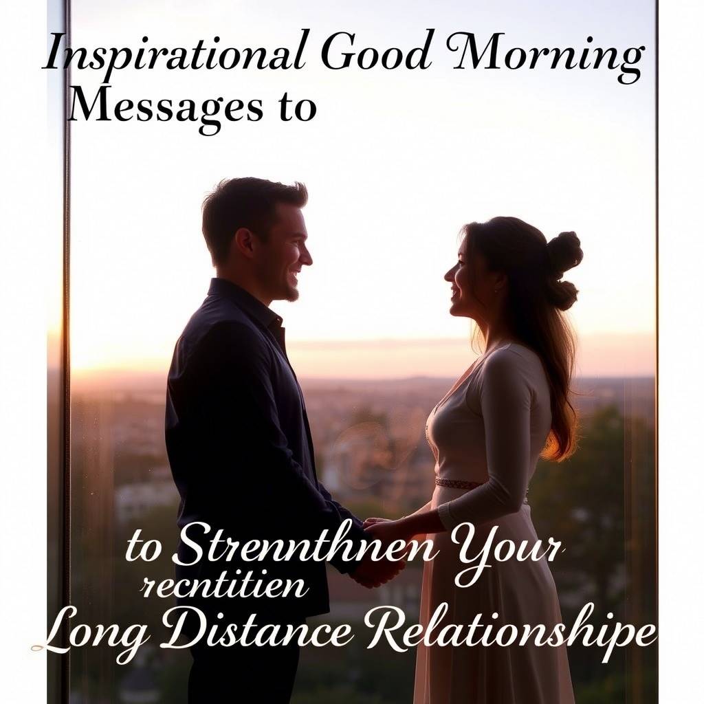 Inspirational Good Morning Messages to Strengthen Your Long Distance Relationship
