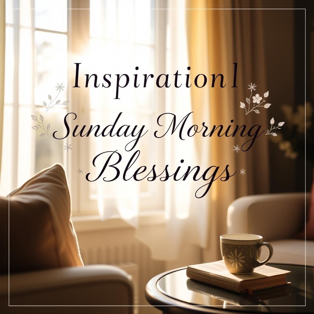 Inspirational Sunday Morning Blessings