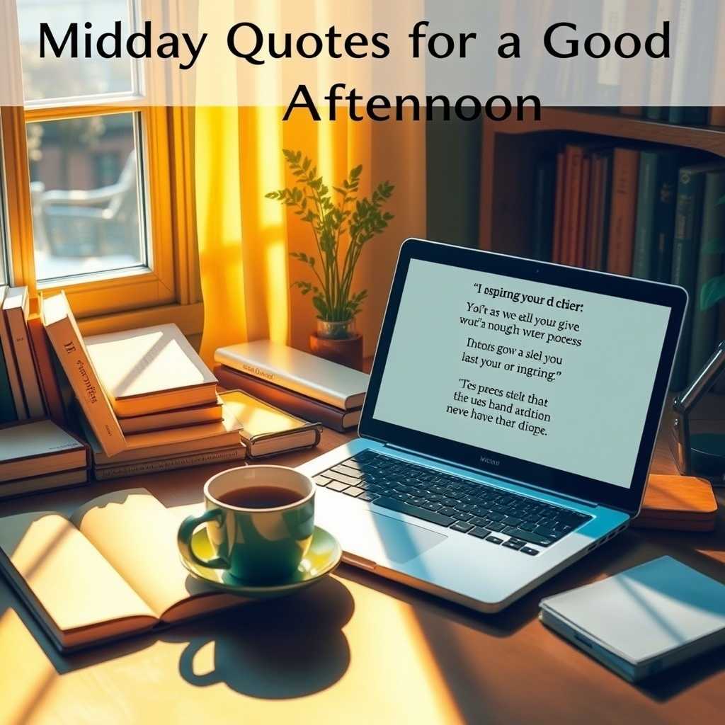 Midday Quotes for a Good Afternoon