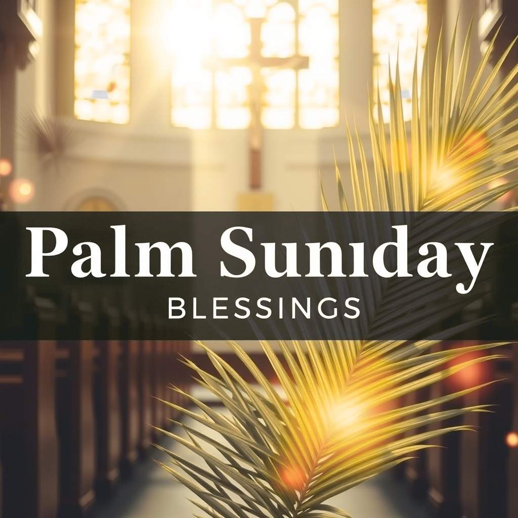Palm Sunday Blessings Quotes