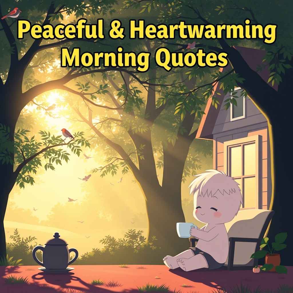 Peaceful & Heartwarming Morning Quotes