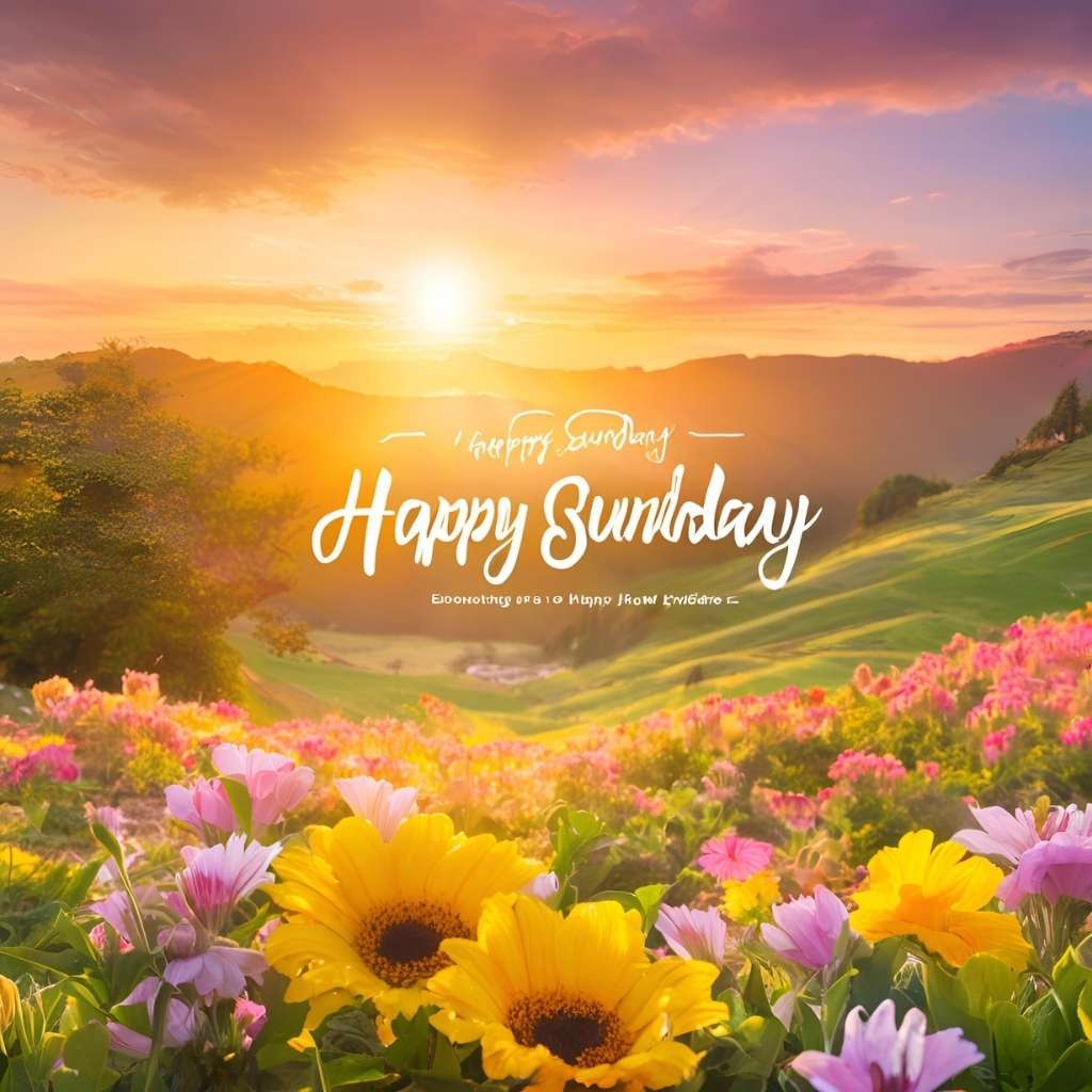 Rise and Shine! Happy Sunday Message