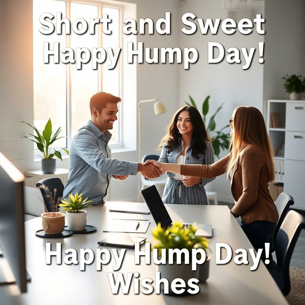 Short and Sweet Happy Hump Day Wishes