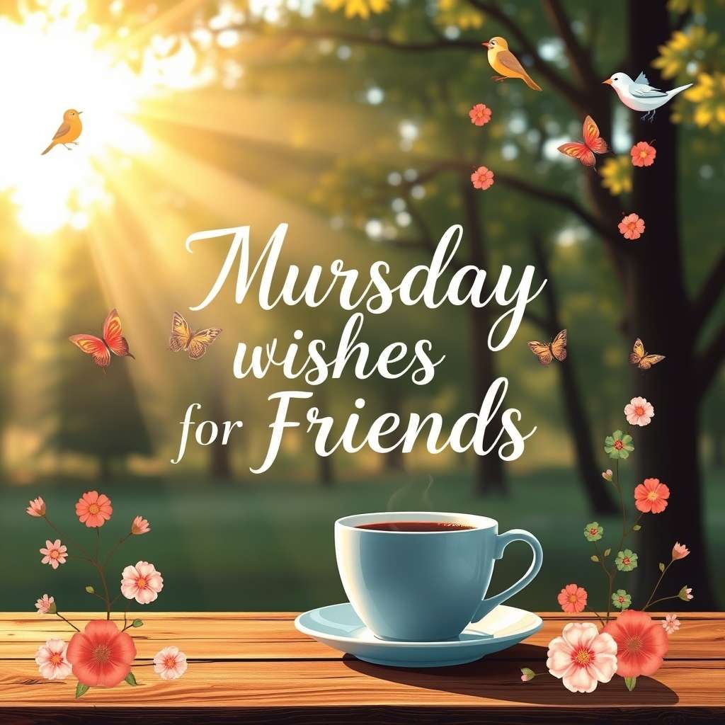 Thursday Morning Wishes for Friends