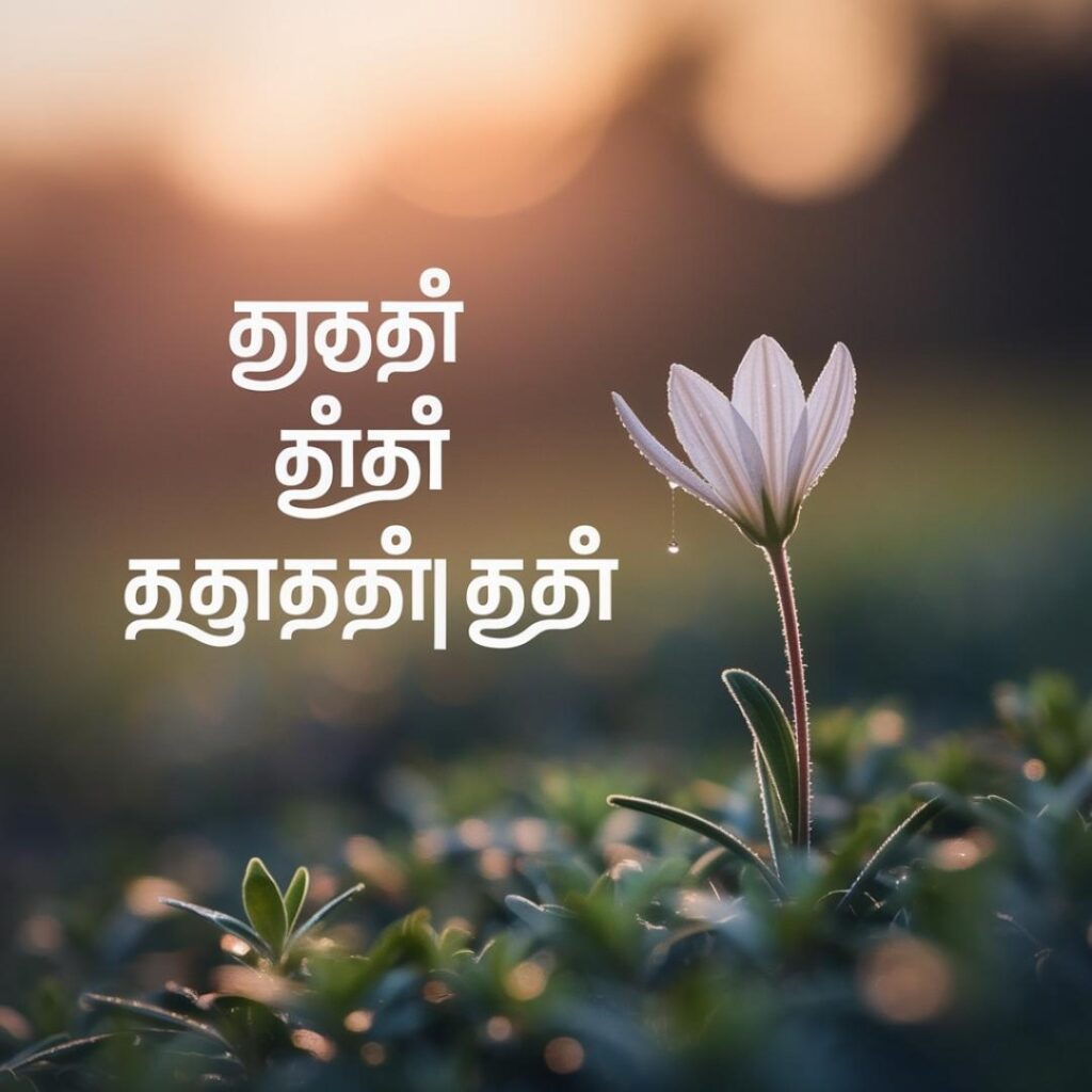 4. Good Morning Love Quotes for Her in Tamil