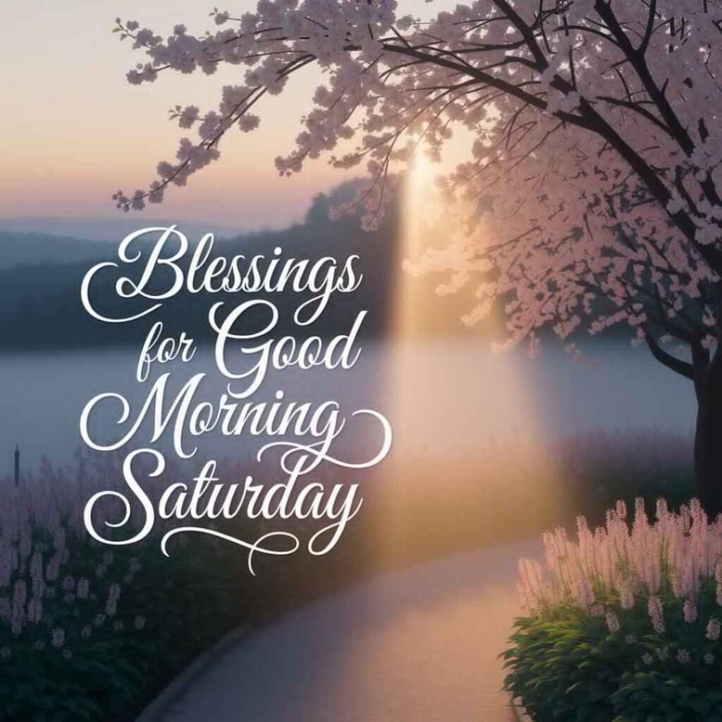 60+ Blessings for Good Morning Saturday Images to Brighten Your Weekend