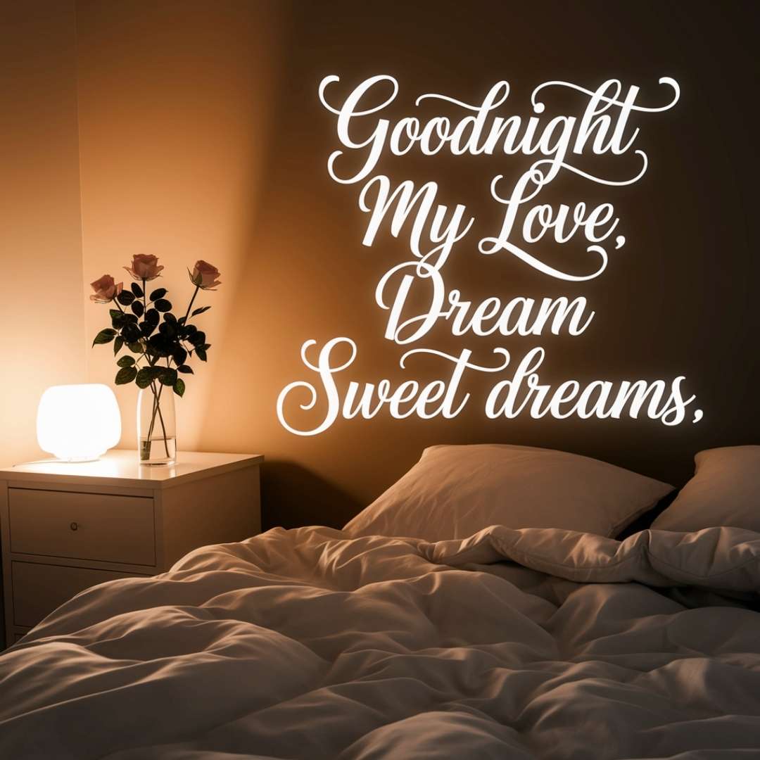 7. Romantic Good Night Message To My Husband