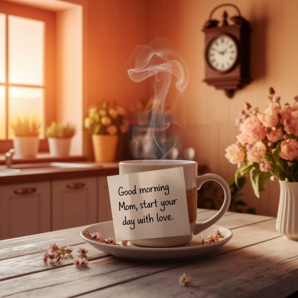 8. Good Morning Message For My Mum