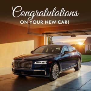 Congratulation For a New Car Wishes