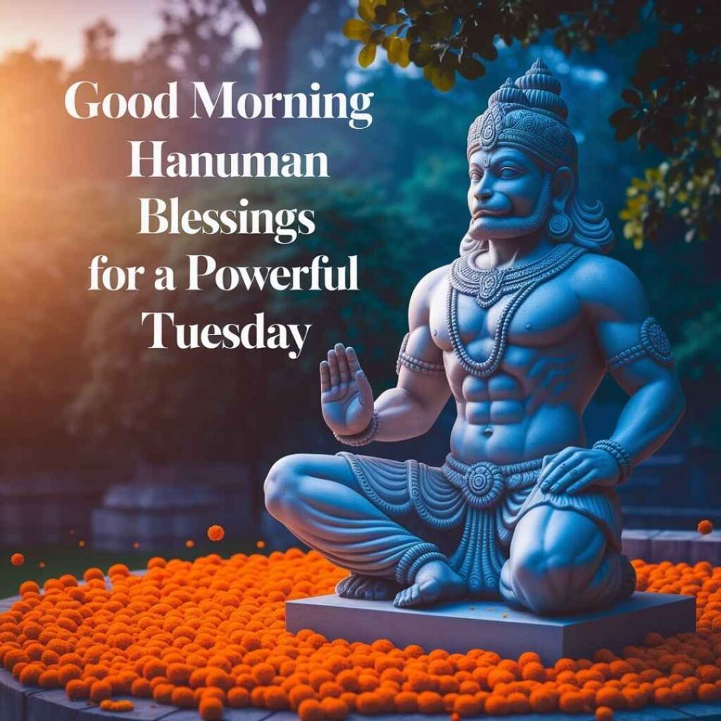 Good Morning Hanuman Blessings for a Powerful Tuesday