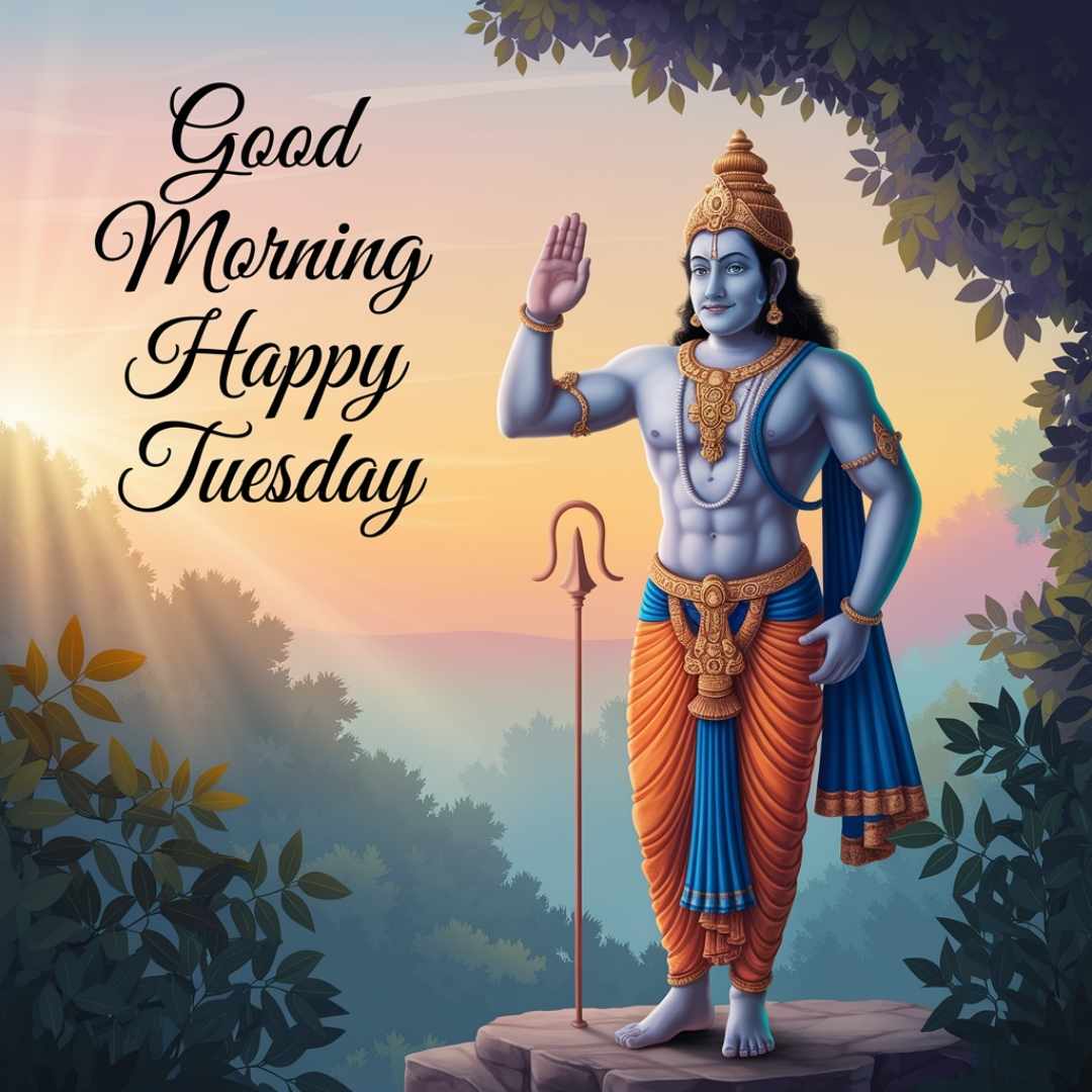 Good Morning Happy Tuesday Hanuman Images