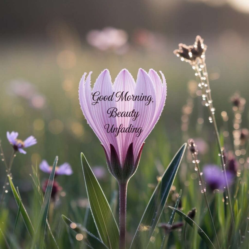 Good Morning With Beautiful Flower Images